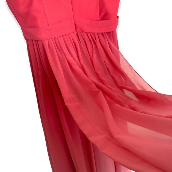 Sorella Vita Maid Your Way Dress size 8 Coral Ombre Convertible Bridesmaid NWT - Picture 7 of 12